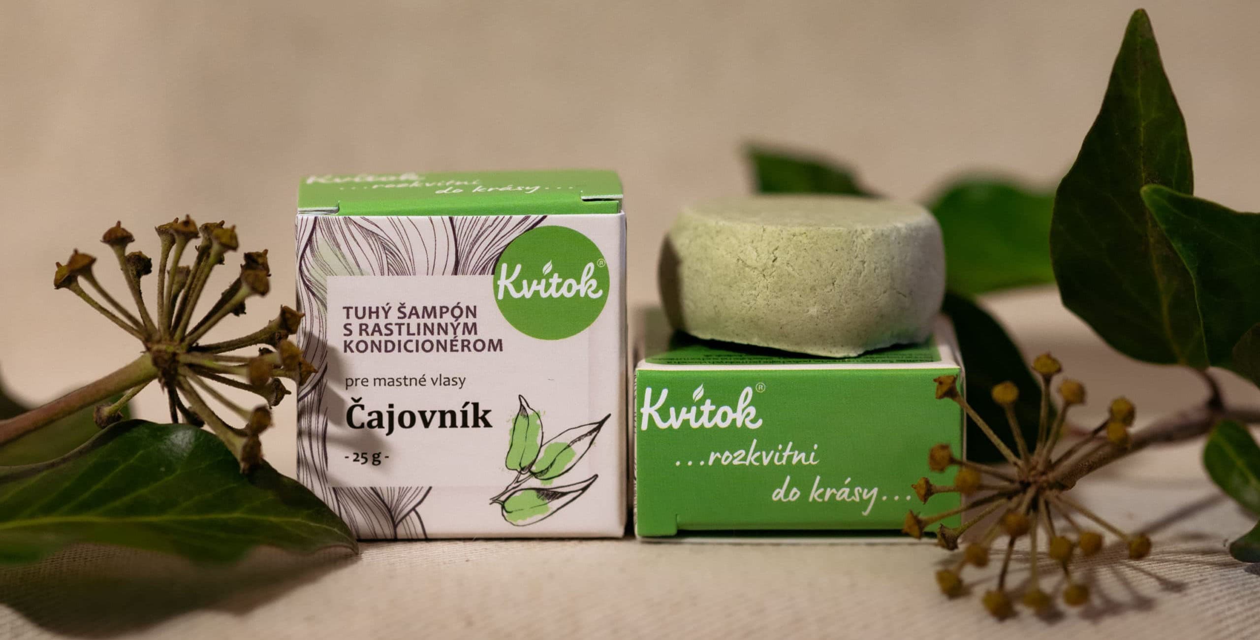 Kvitok čajovník šampón